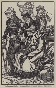 Illustratie voor The Essays of Elia door Charles Lamb door A. Garth Jones
