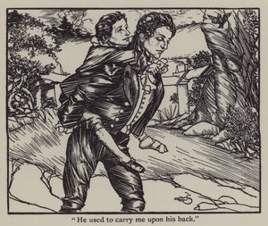 Illustratie voor The Essays of Elia door Charles Lamb