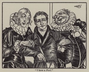 Illustratie voor The Essays of Elia door Charles Lamb door A. Garth Jones