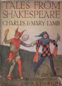 Voorpaginaontwerp, uit Tales from Shakespeare uitgegeven door Ward Lock & Co Ltd, 1930-40s