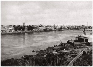 Modern Bagdad, de Stad van de Kaliefen, Irak 1925