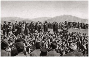 Religieuze ceremonies, Irak, 1925 door A. Kerim