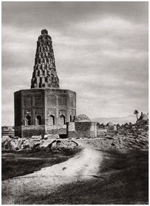 Het graf van Zubayda, Bagdad, Irak, 1925 door A. Kerim