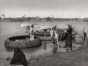 Transport in Irak, 1925 door A. Kerim
