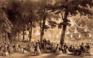 Uitzicht op het Orkest en de Balzaal in het Parc d