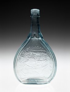 Gevormde fles, c. 1866-1874