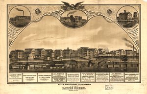 Molens en verwerkende bedrijven van de stad Battle Creek, Calhoun Co, Mich. LOC 73693421 door A. Ruger