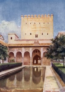 Het Alhambra, Toren van Comares door A. Trevor Haddon