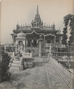 Pareshnath, Jain Tempel, Calcutta, c. 1890s door A. W. A. Plâté Studio