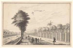 De Post Rijswijk gezien van Noordwijk