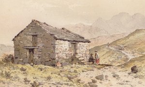 Hut bij Gorphwysfa, Noord-Wales