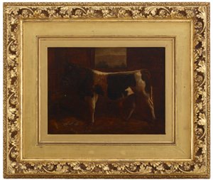 Een prijsstier door Abbott Handerson Thayer