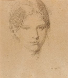 Portret van de dochter van de kunstenaar, Mary