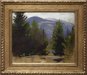 Schets van Monadnock Mountain