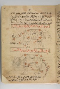 Kitab suwar al-kawakib al-thabita Boek van de Beelden van de Vaste Sterren, Iran, late 15e eeuw