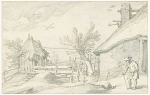 Erf met boerderij en schuur