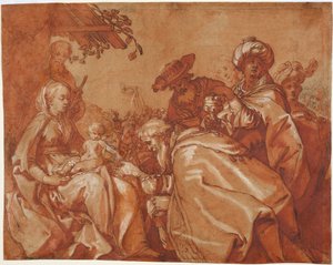 De aanbidding der wijzen, 1624