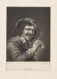 Man met een pijp (de Reuk) door Abraham Bloteling