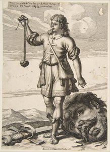 David met het Hoofd van Goliath, 1651
