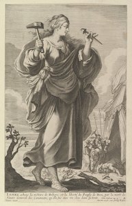 Jahel, 1647 door Abraham Bosse