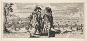 Les Forces de la France door Abraham Bosse