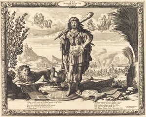 Lodewijk XIII als Hercules