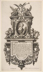 Portret van Jacques Callot door Abraham Bosse
