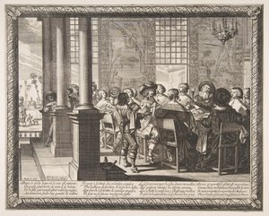 Het banket voor de terugkeer van de verloren zoon, ca. 1636
