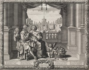 De vier seizoenen door Abraham Bosse