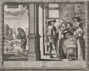 De Verloren Zoon door Abraham Bosse