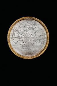 Twee Uitzonderlijke Terrestrische en Hemelse Globes, Ondersteund door Hercules en Atlas door Abraham Drentwett