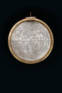 Twee uitzonderlijke aard- en hemelglobes, ondersteund door Hercules en Atlas, Augsburg, 1697-99 door Abraham Drentwett