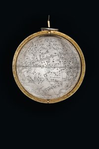 Twee uitzonderlijke aardse en hemelse globes, ondersteund door Hercules en Atlas, Augsburg, 1697-99 door Abraham Drentwett
