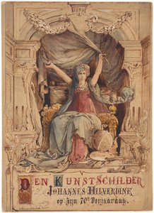Personificatie van de schilderkunst