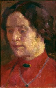 Portret van de vrouw van de kunstenaar