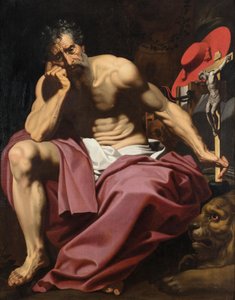 Heilige Jeroen door Abraham Janssens I