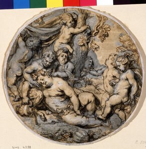 Slapende Bacchus