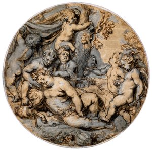 Slapende Bacchus, 17e eeuw