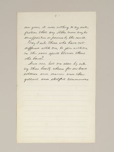 Handgeschreven manuscript van Lincolns overwinningsspeech als president, gehouden in Washington D.C., vanuit het raam van het Witte Huis op de avond van 10 november