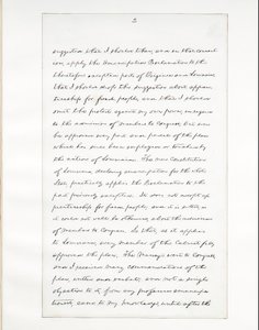 Handschrift van Lincoln