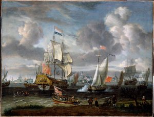  door Abraham Storck
