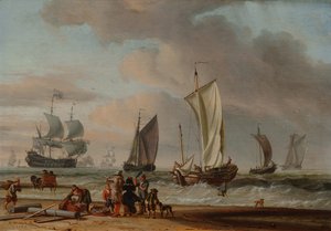  door Abraham Storck