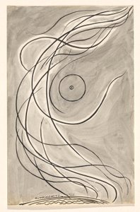 Dansabstractie: Isadora Duncan door Abraham Walkowitz