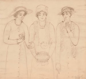 Drie vrouwen, 1908