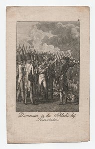 Dumouriez in de Slag bij Neerwinden, ca. 1795