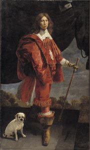 Ulrik Christian Gyldenløve (1630-1658), zoon van Christian IV en Vibeke Kruse door Abraham Wuchters
