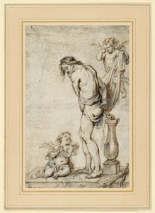Christus aan de geselkolom door Abraham van Diepenbeeck