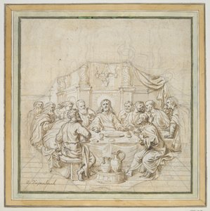 Het Laatste Avondmaal door Abraham van Diepenbeeck