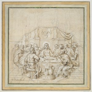 Het Laatste Avondmaal door Abraham van Diepenbeeck