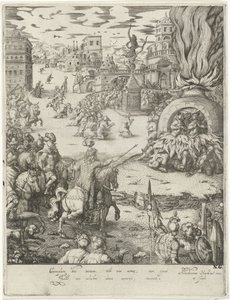 Shadrach, Meshach en Abednego in de vurige oven